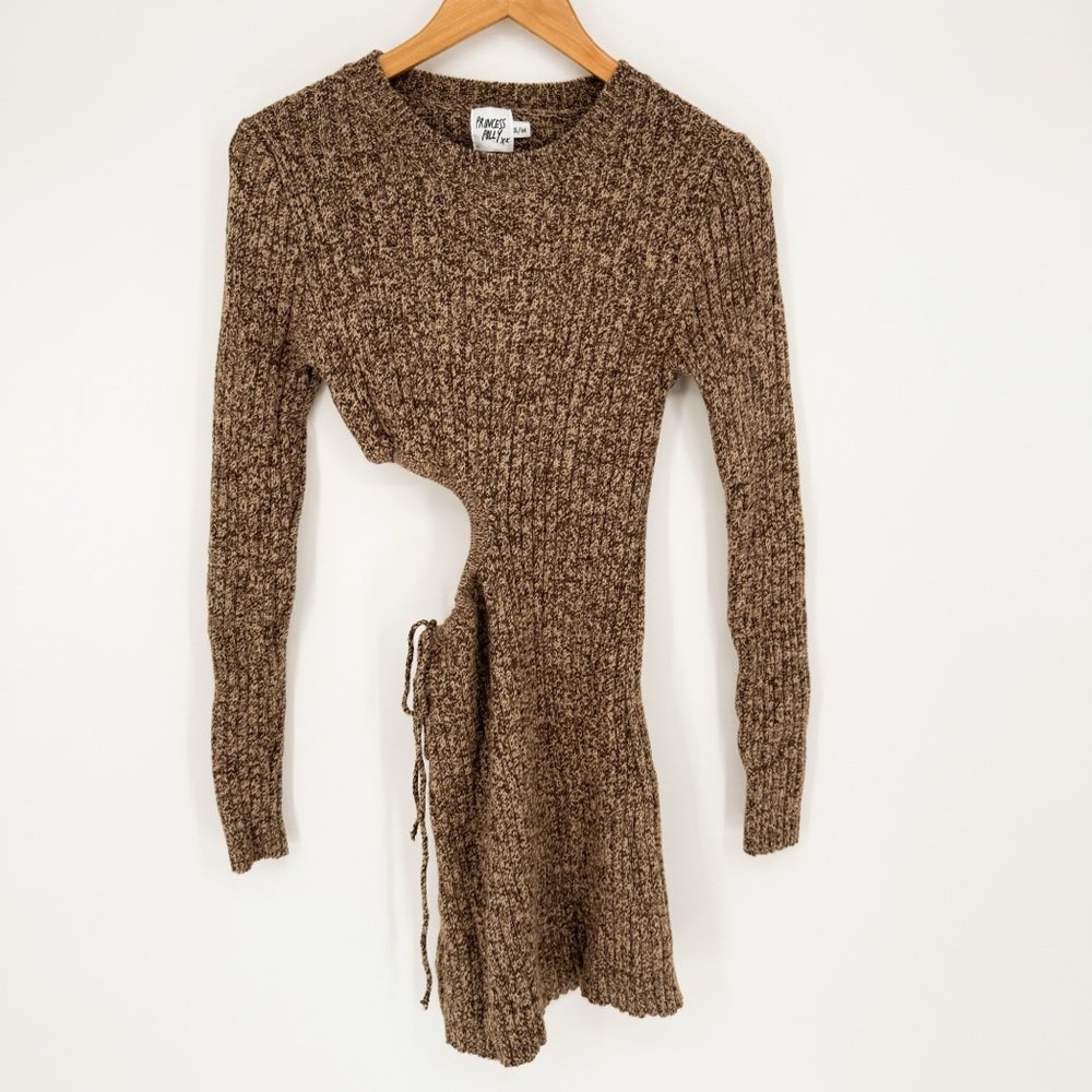 Princess Polly Cut out Sweater Dress Size S/M